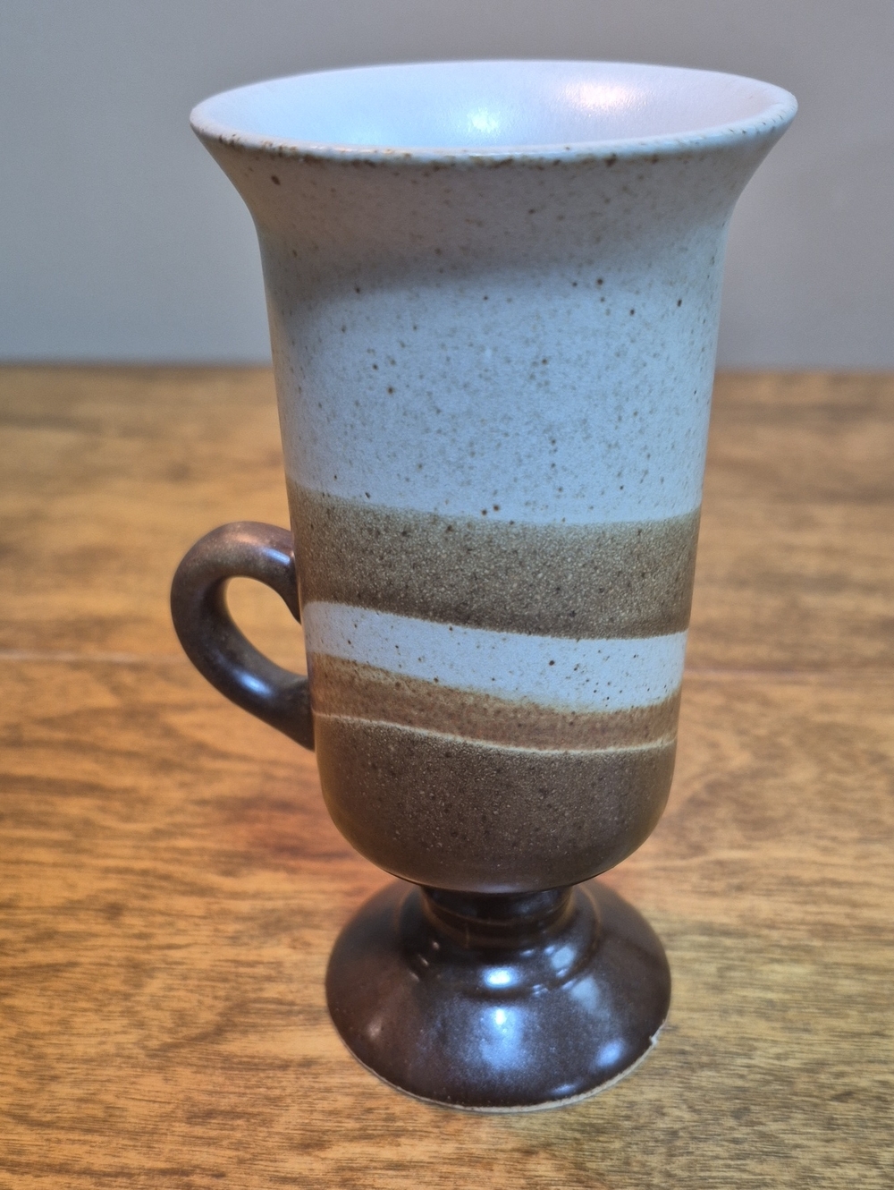 OTAGIRI Vintage 1970s Earthenware Stoneware Pedestal Footed Mugs, Set of 4 - Picture 16 of 16